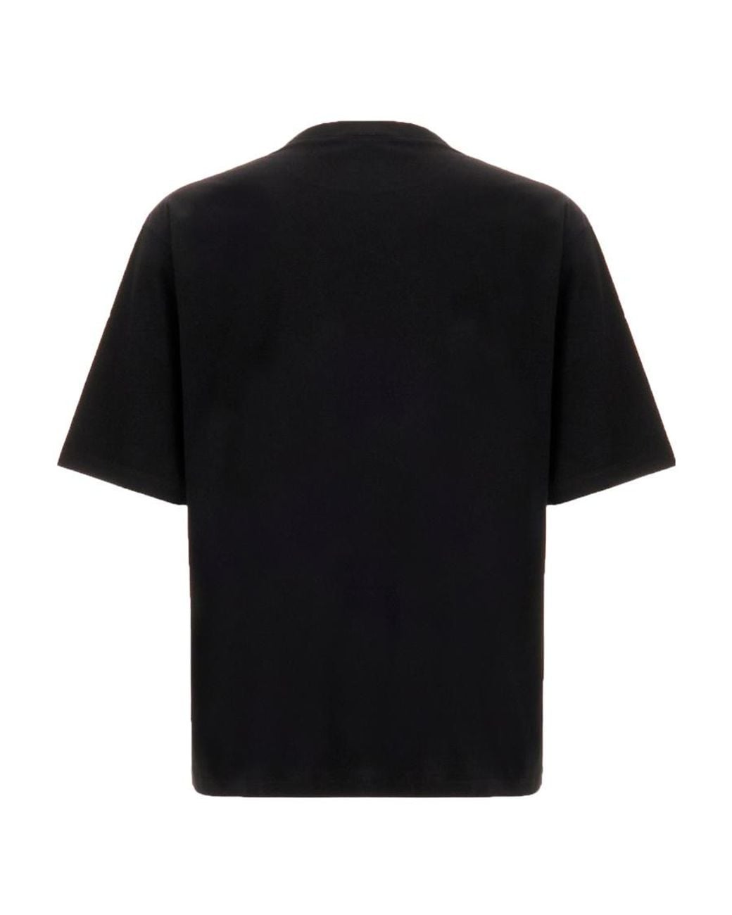 DSquared² Black Slogan-Printed Crewneck T-Shirt for men