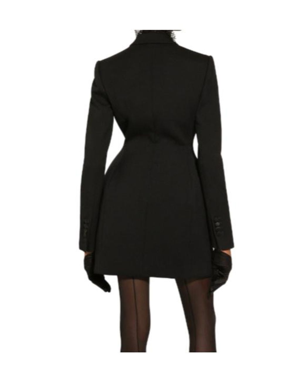 Dolce & Gabbana Black Double-Breasted Tuxedo Jacket