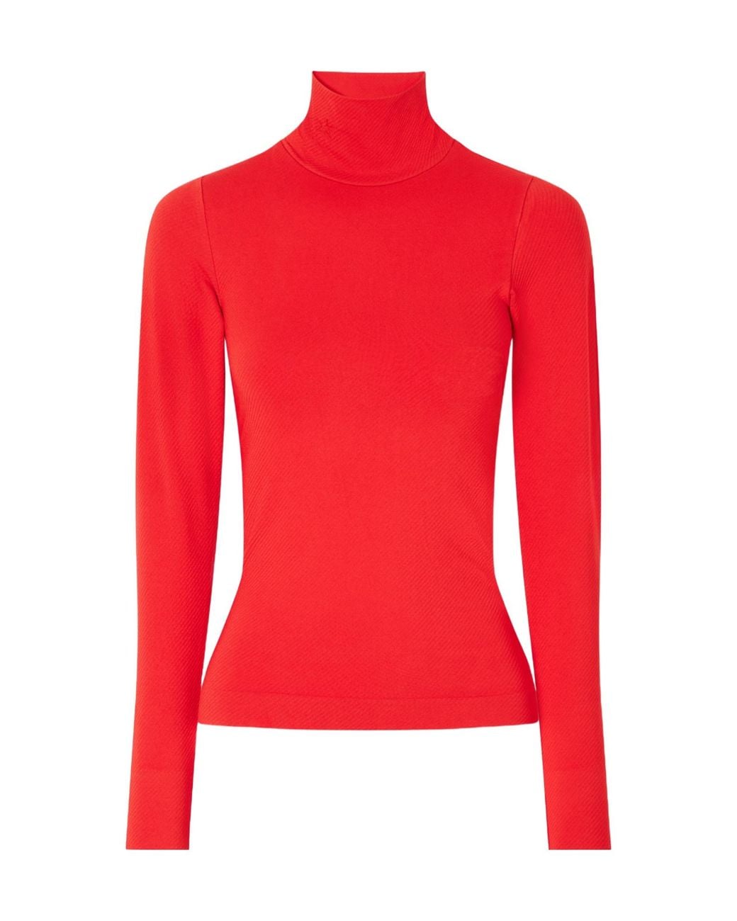 Perfect Moment Red Thermal Wolf Sweater