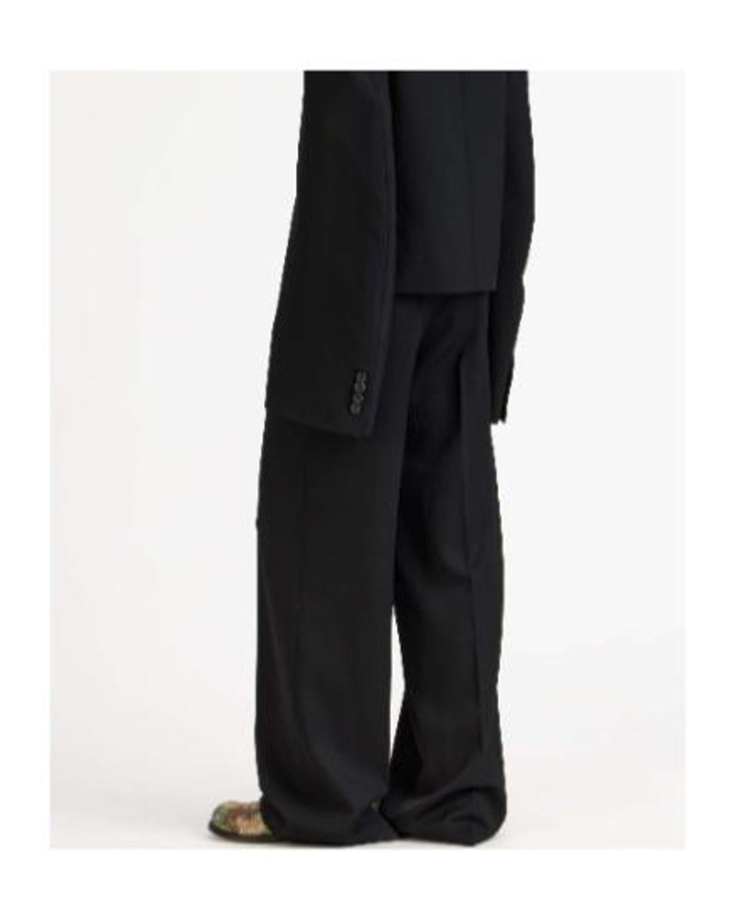 J.W. Anderson Black Tailored Trousers