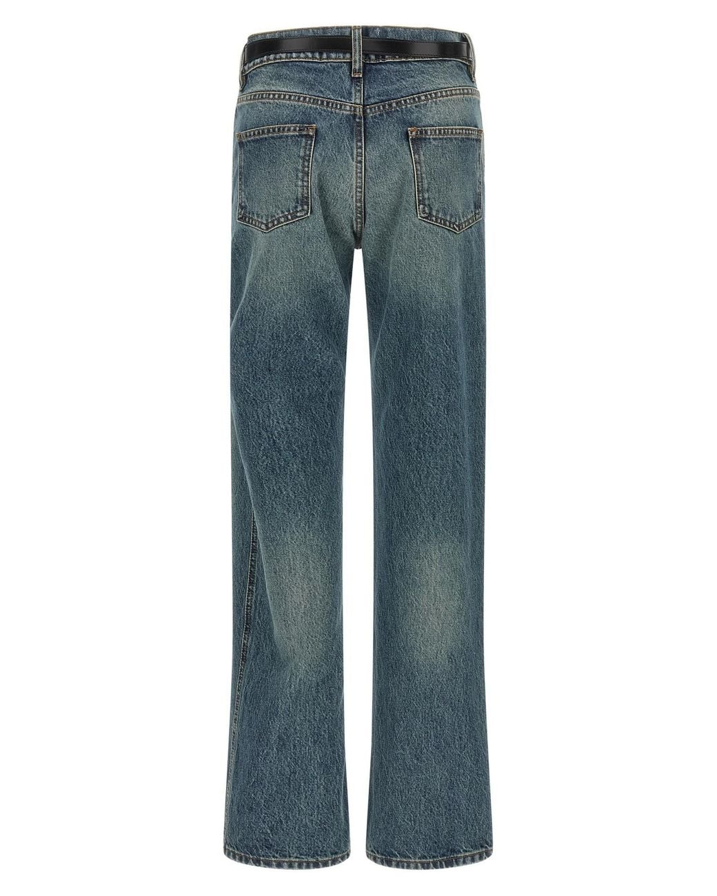 Coperni Blue Belt-Loop Jeans
