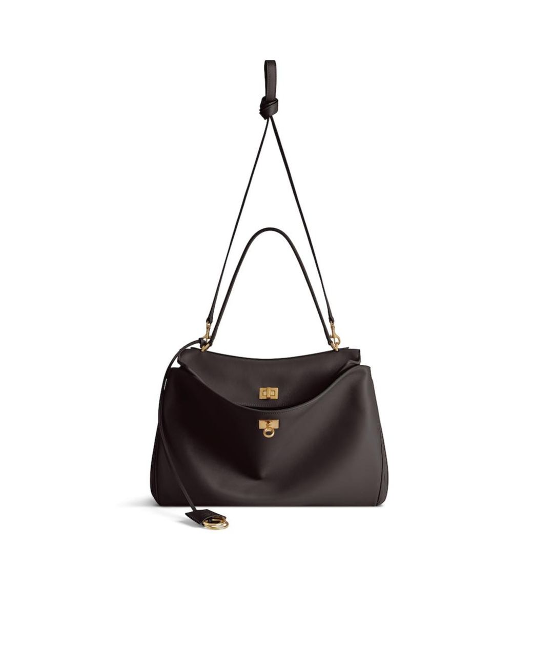 Balenciaga Black Rodeo Handbag Medium