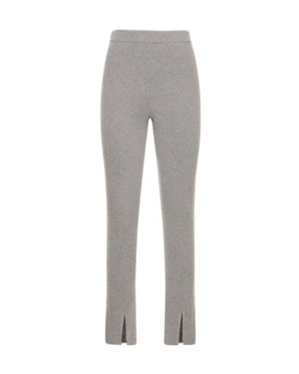 Magda Butrym Gray Elasticwaist Casual Pants