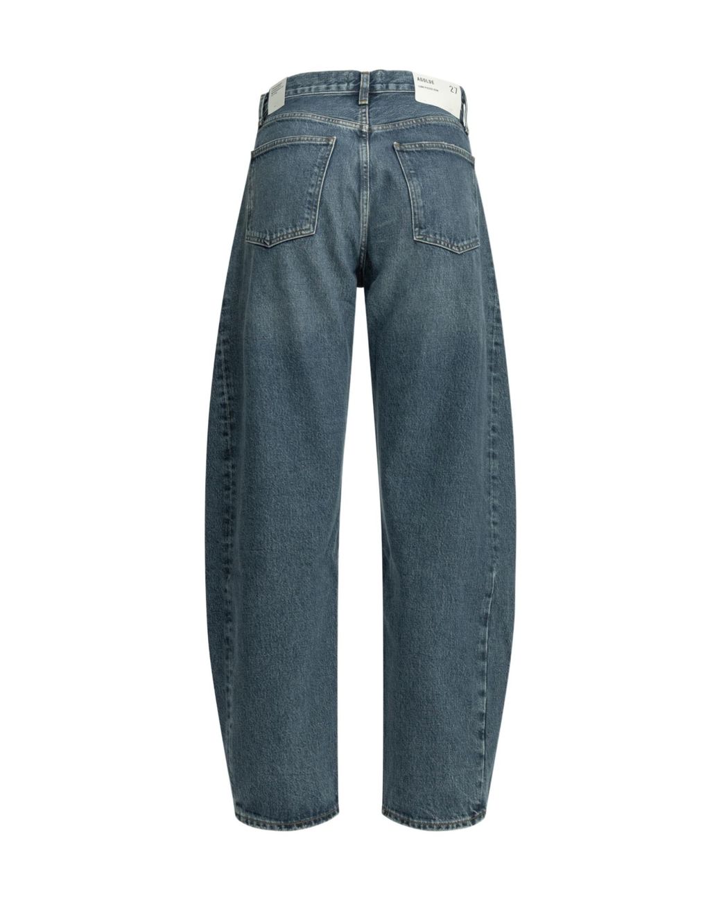 Agolde Blue Wide-Leg Jeans