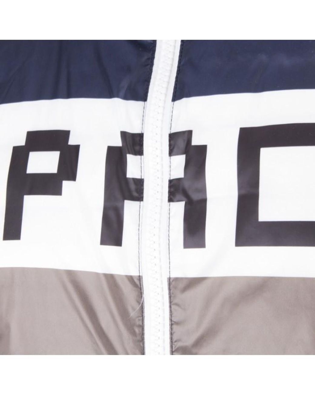 Iceberg Blue Logo Details Down Jacket for men