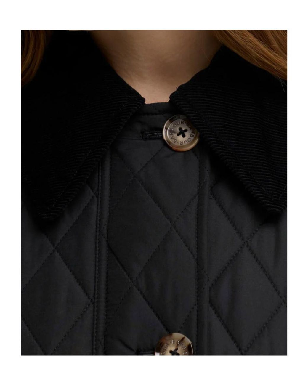 Barbour Black Moira Quilted Jacket