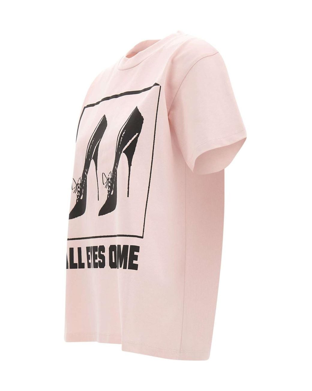 VAQUERA Pink All Eyes On Me Graphic-Print T-Shirt