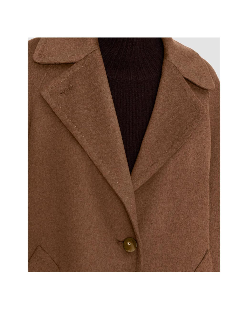 Joseph Brown Single-Button Coat