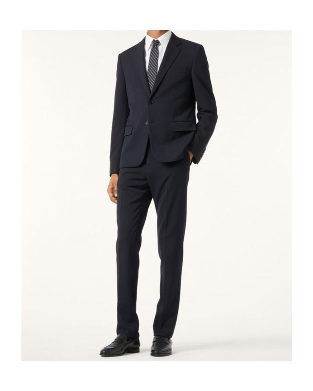 Loro Piana Blue International Suit for men