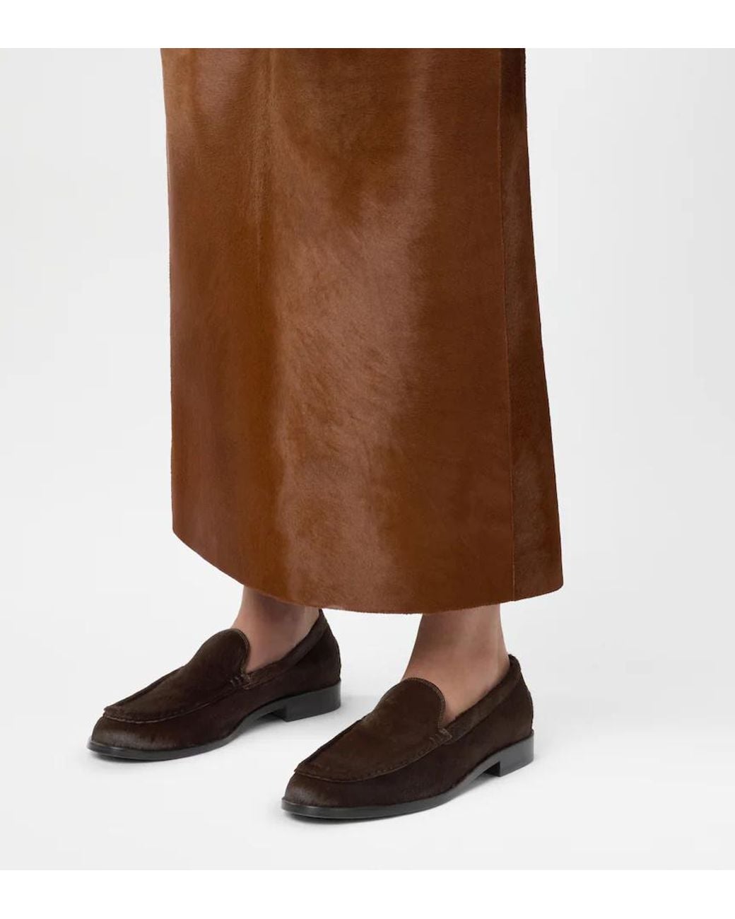 Tod's Brown Metal Dots Loafers