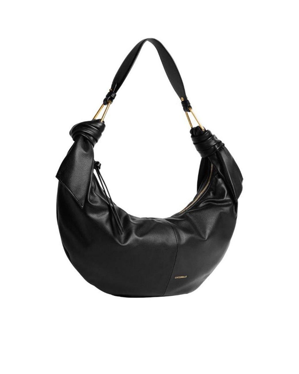 Coccinelle Black Furoshiki Large Shoulder Bag
