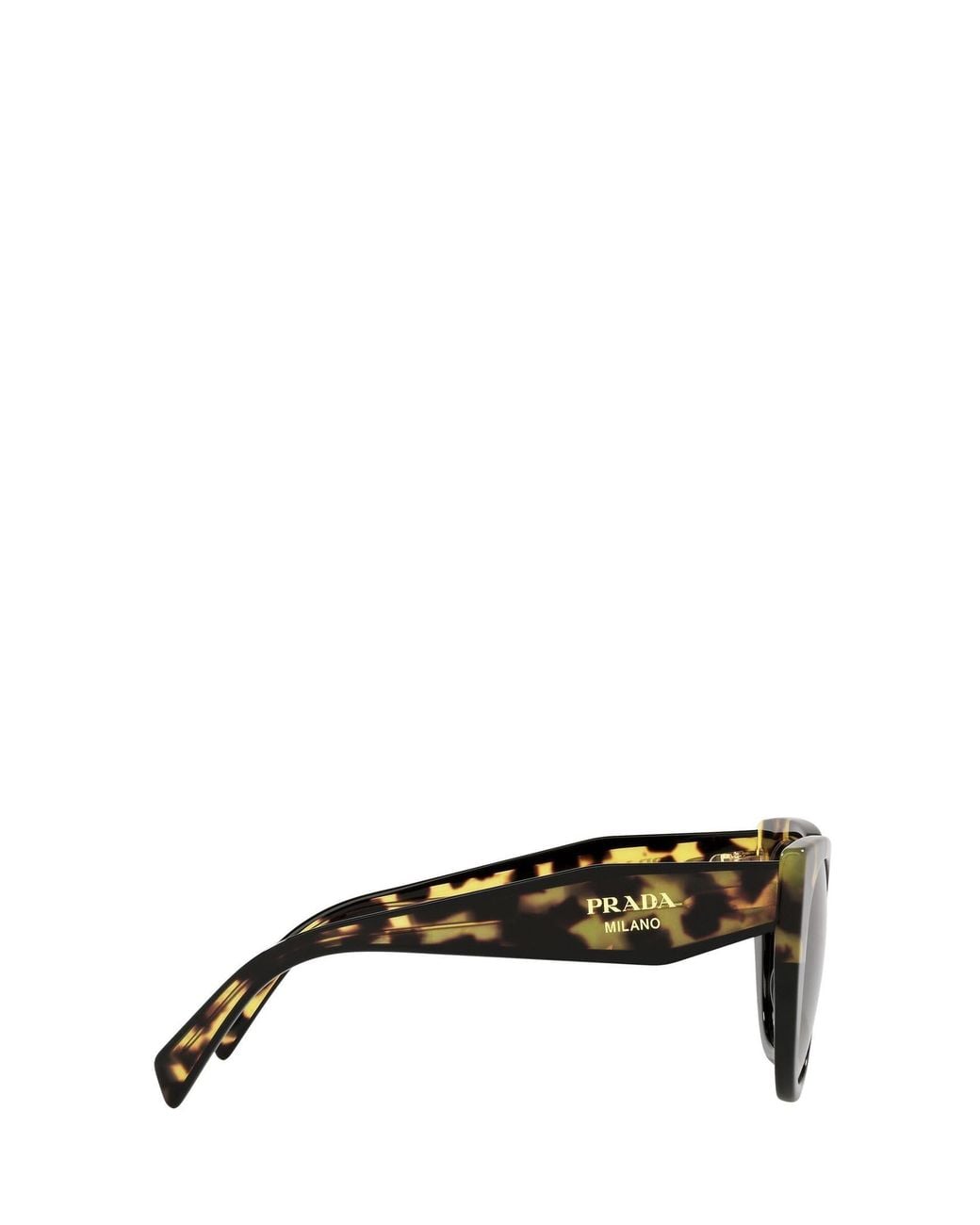 Prada Gray Full-Rim Sunglasses