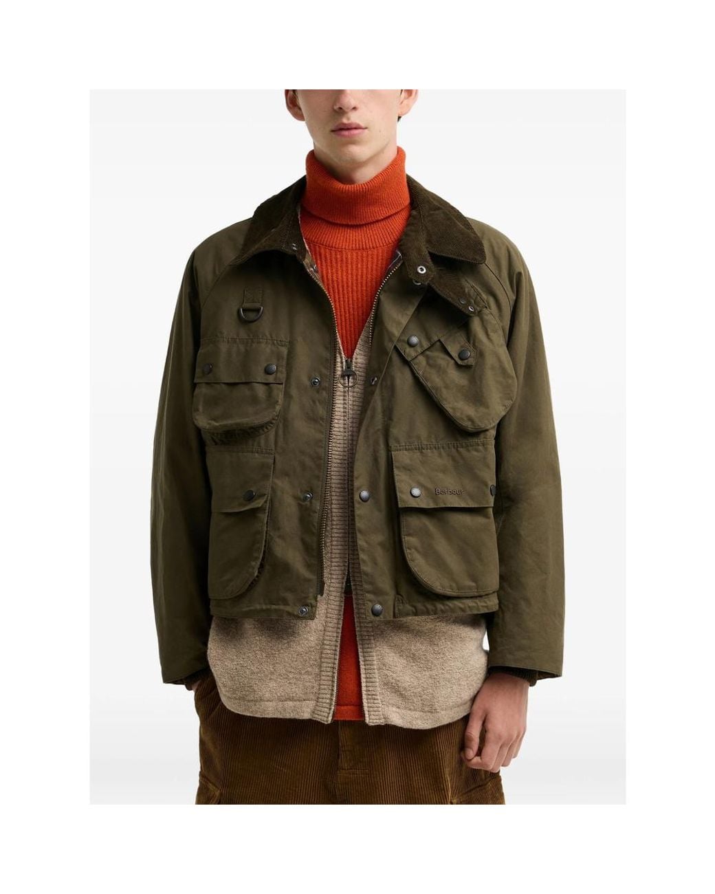 Barbour Green X Norbit 3-In-1 Casual Jacket for men