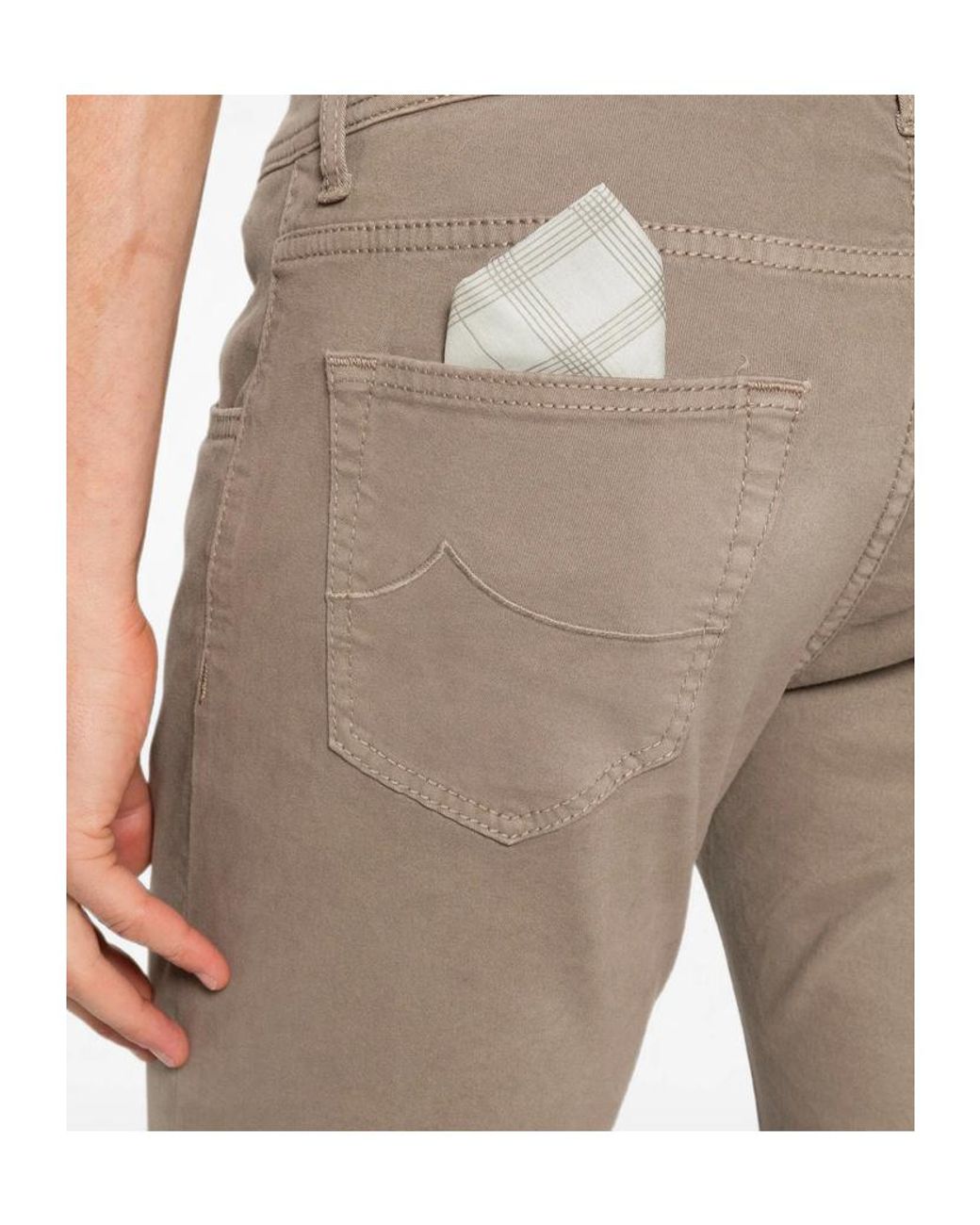 Jacob Cohen Gray Straight Leg Jeans for men