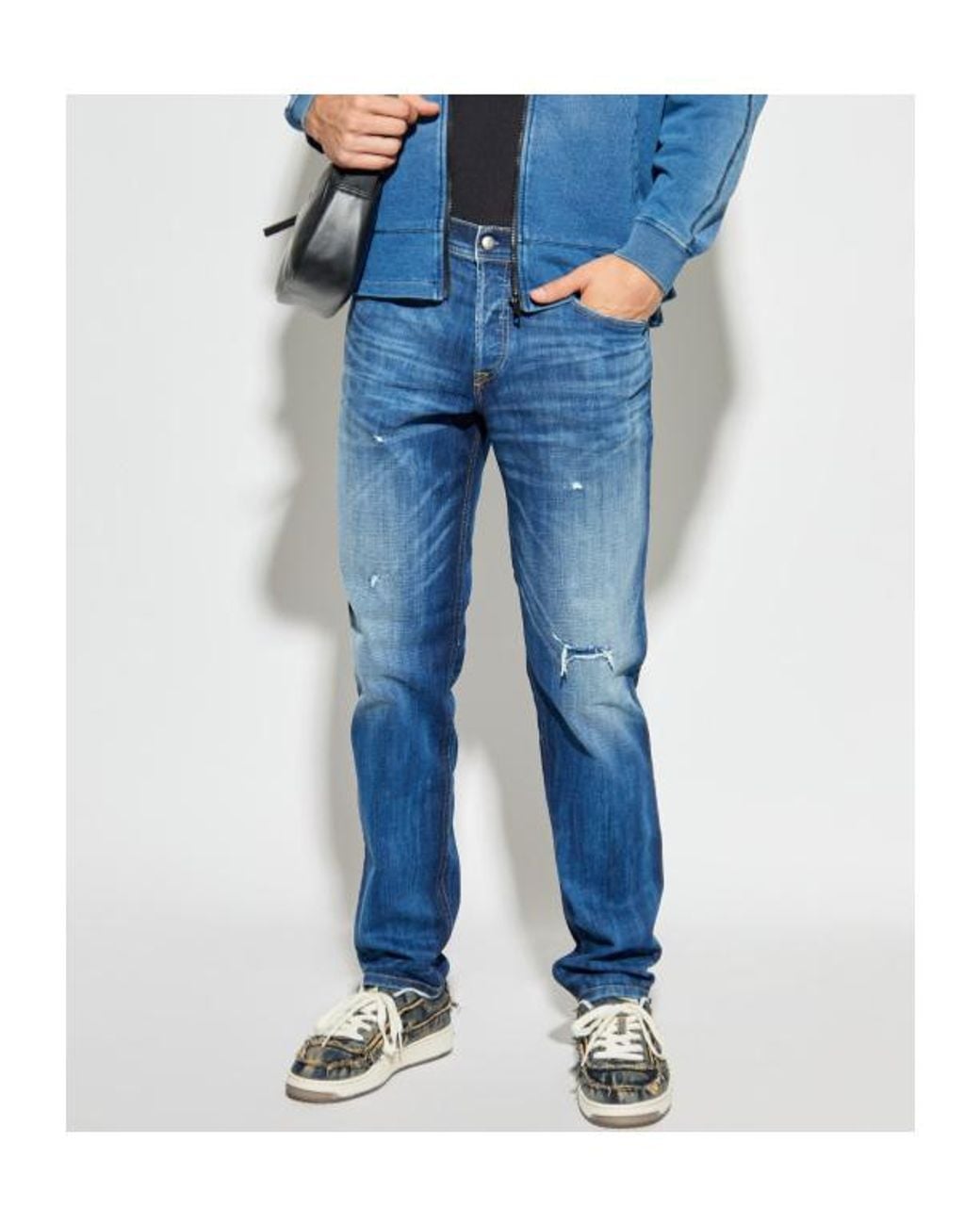 DIESEL Blue 2023 D-Finitive L32 Jeans for men