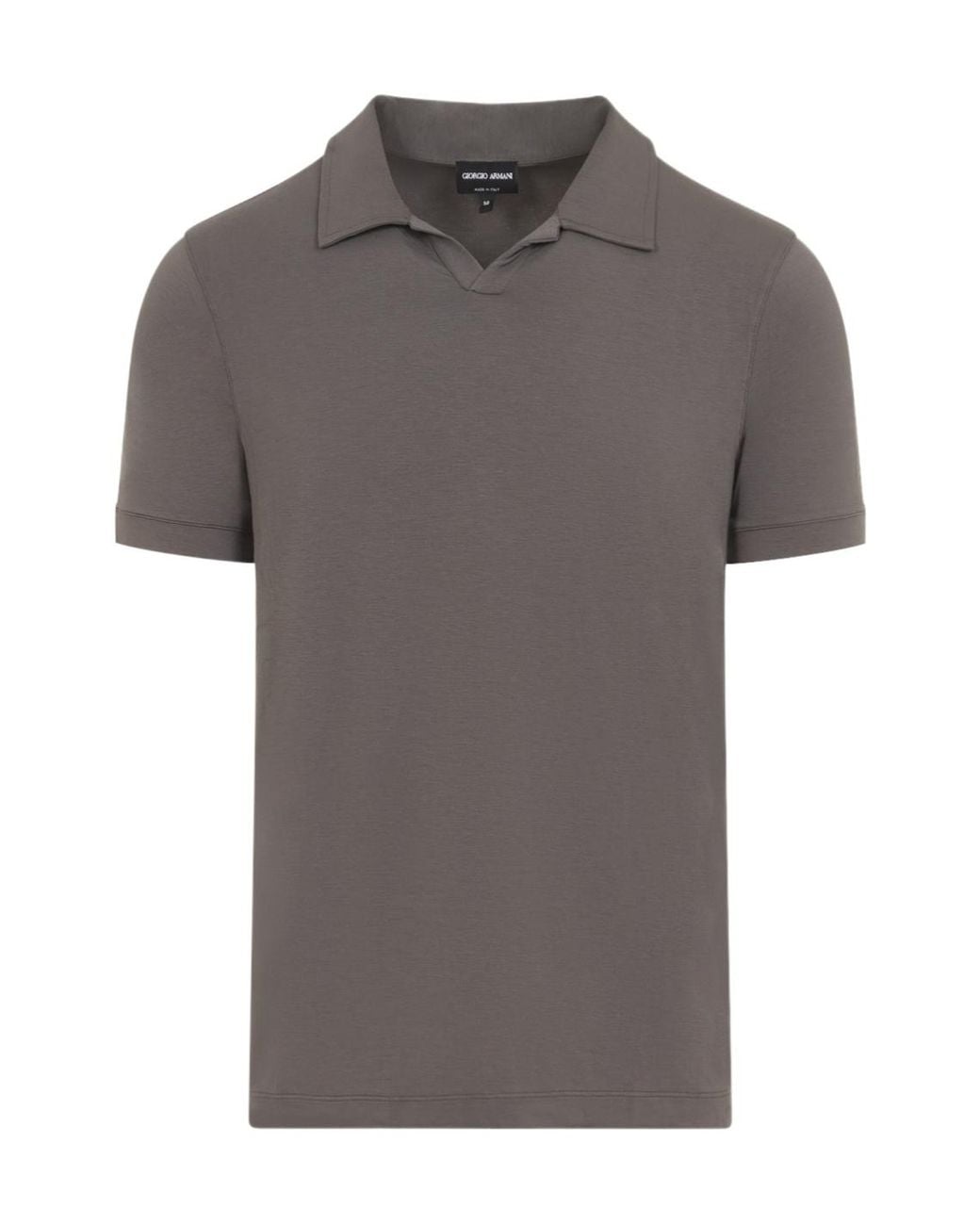 Giorgio Armani Gray Short-Sleeve T-Shirt for men