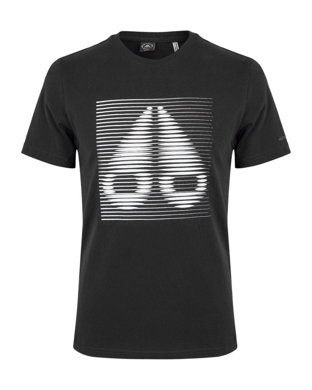 Moose Knuckles Black Loose-Fit T-Shirt for men