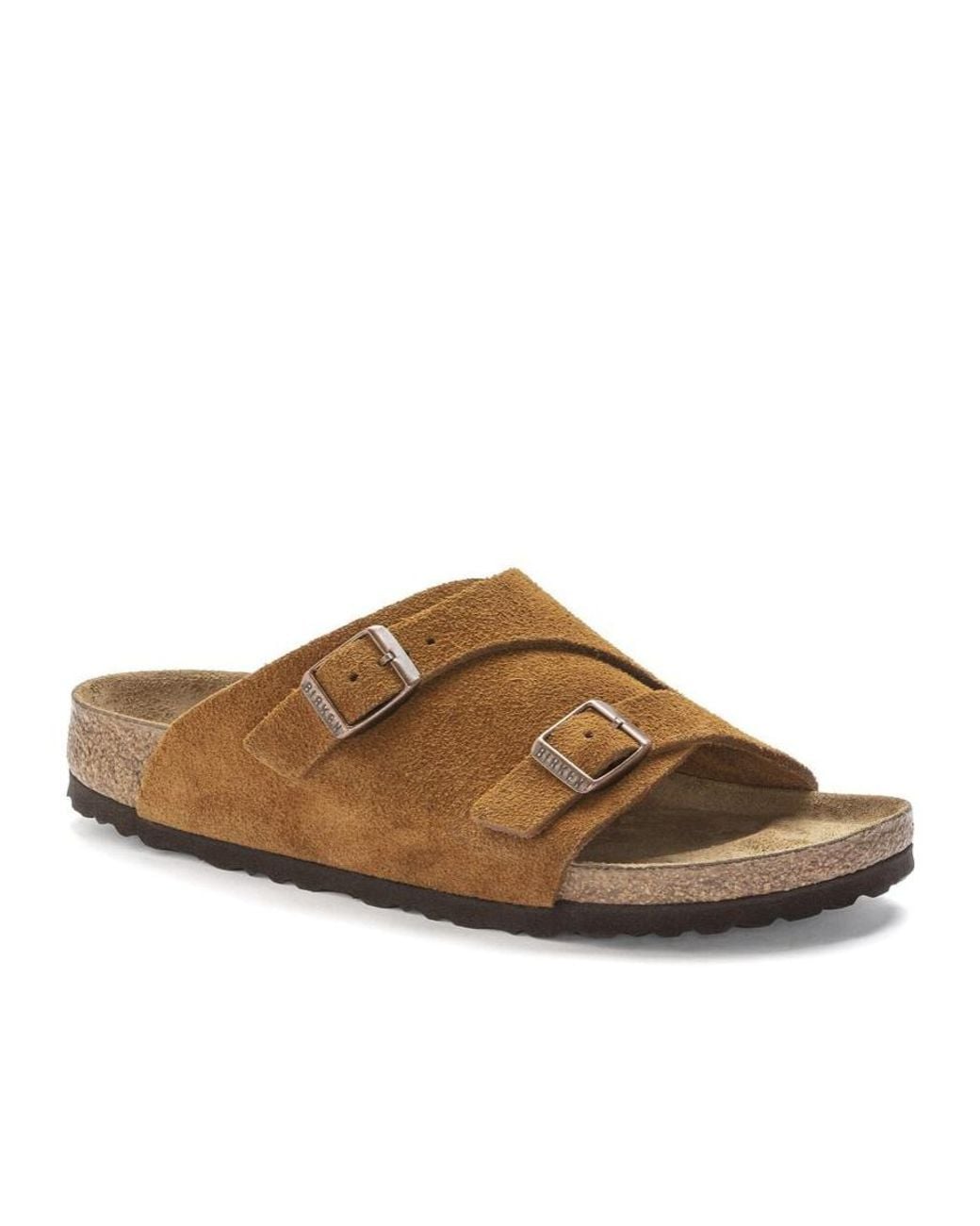 Birkenstock Brown Zurich Double Buckled Sandals for men