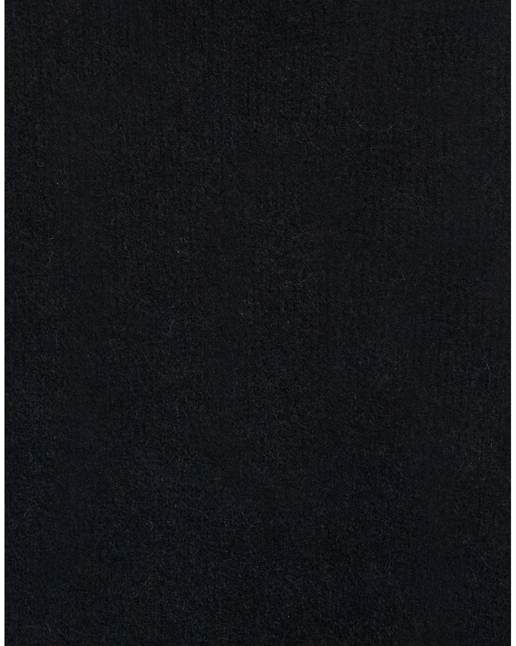 Rick Owens Black Knitted Midi Skirt