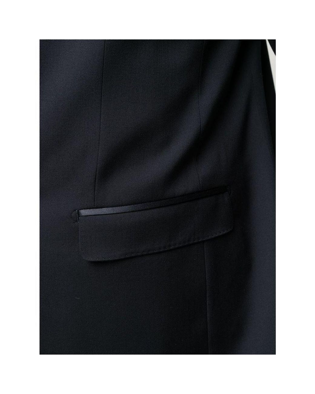 Dolce & Gabbana Black Tuxedo Single-Breasted Three-Piece Suit for men