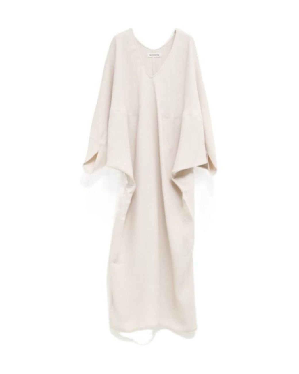 Frankie Shop White Lilia Bat-Sleeve Dress