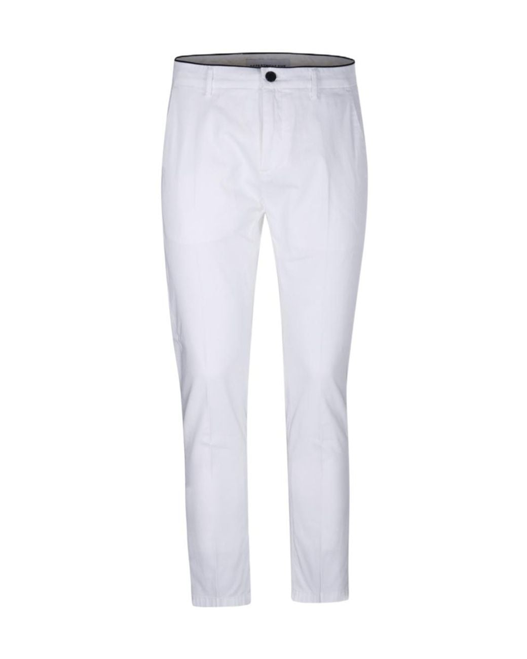 Department 5 White Slim Fit Pants for men