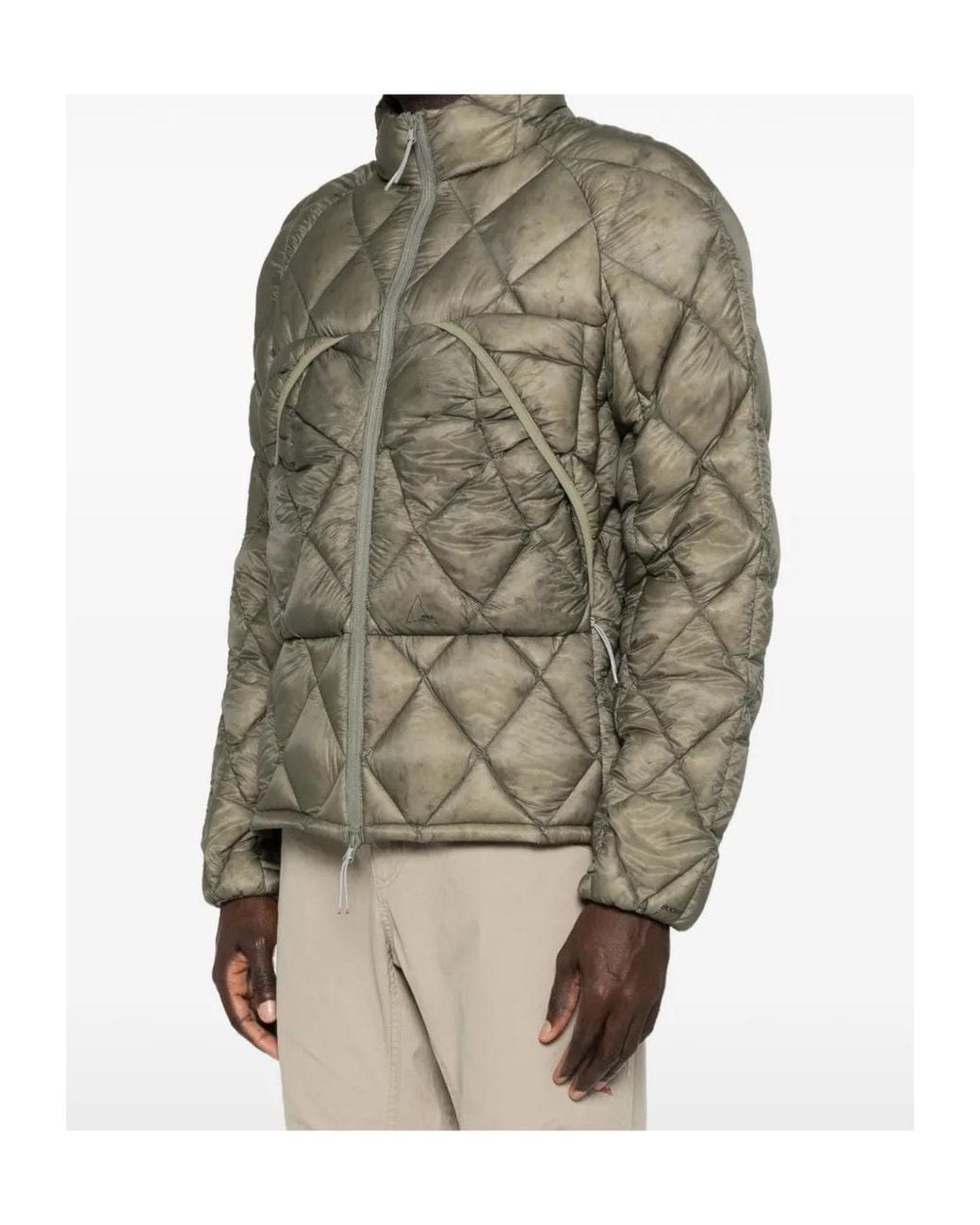 Roa Green Nuna 800 Quilted Down Jacket for men