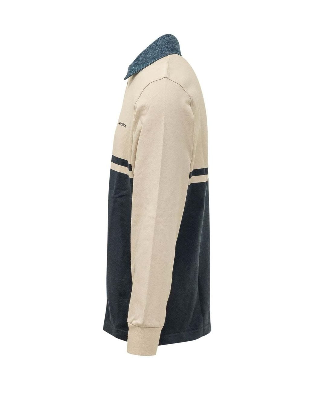 J.W. Anderson Blue Jw Anderson Contrast Collar Polo Shirt for men