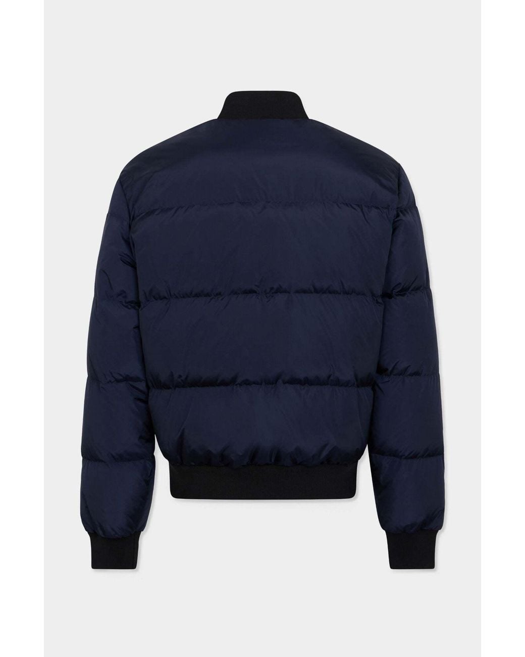 DSquared² Blue Logo Puffer Down Jacket for men
