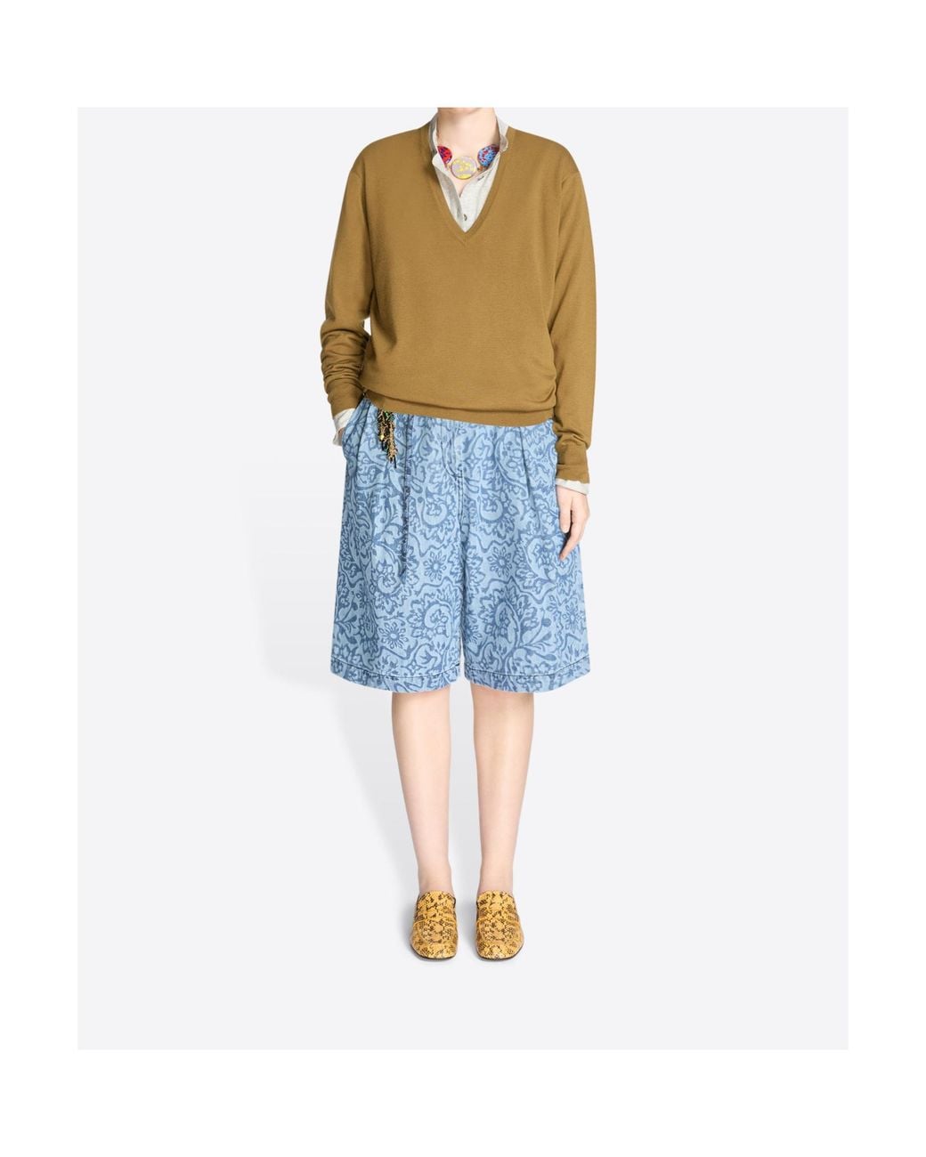 Dries Van Noten Natural Merino Sweater