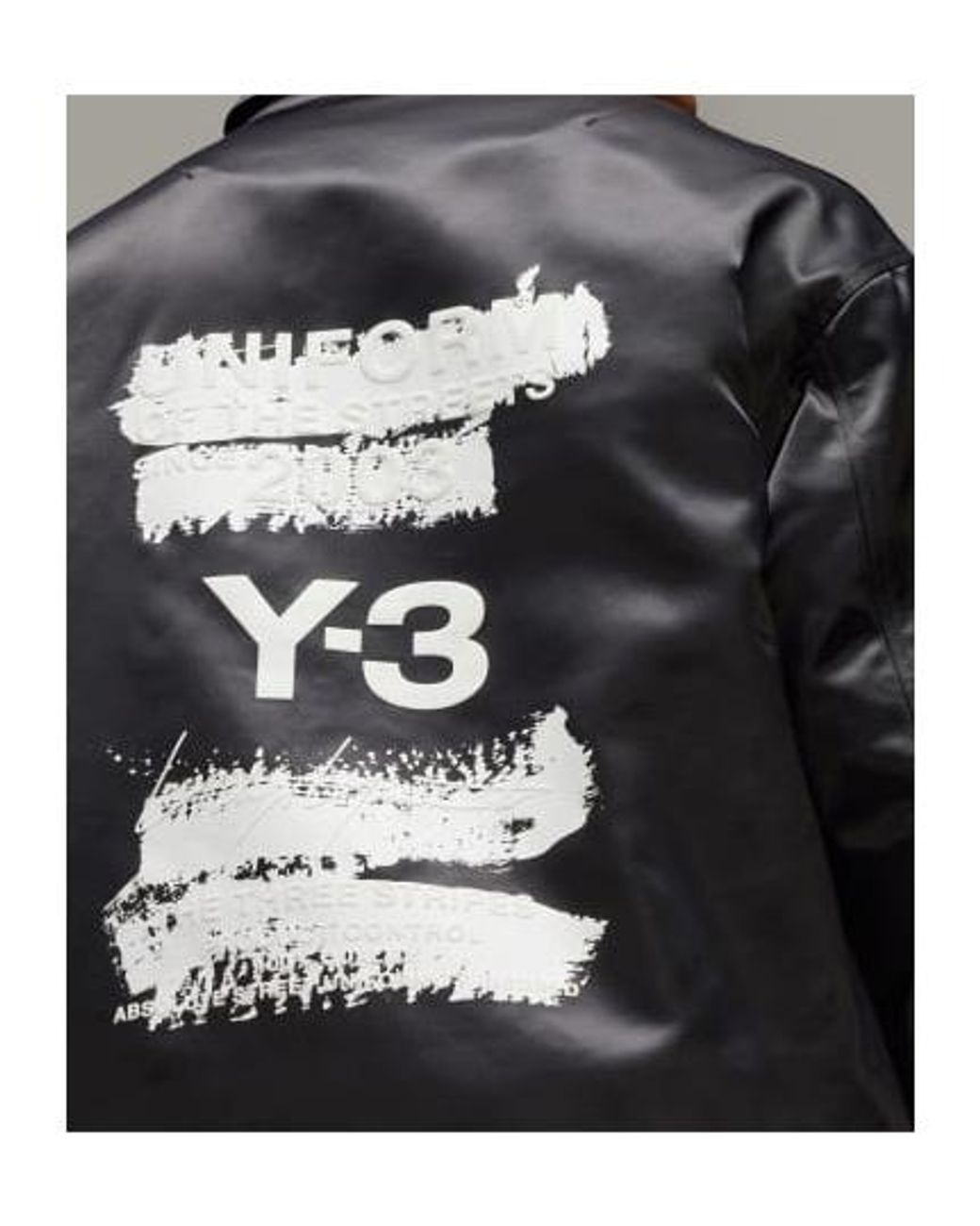 Y-3 Blue Graphic Jacket for men