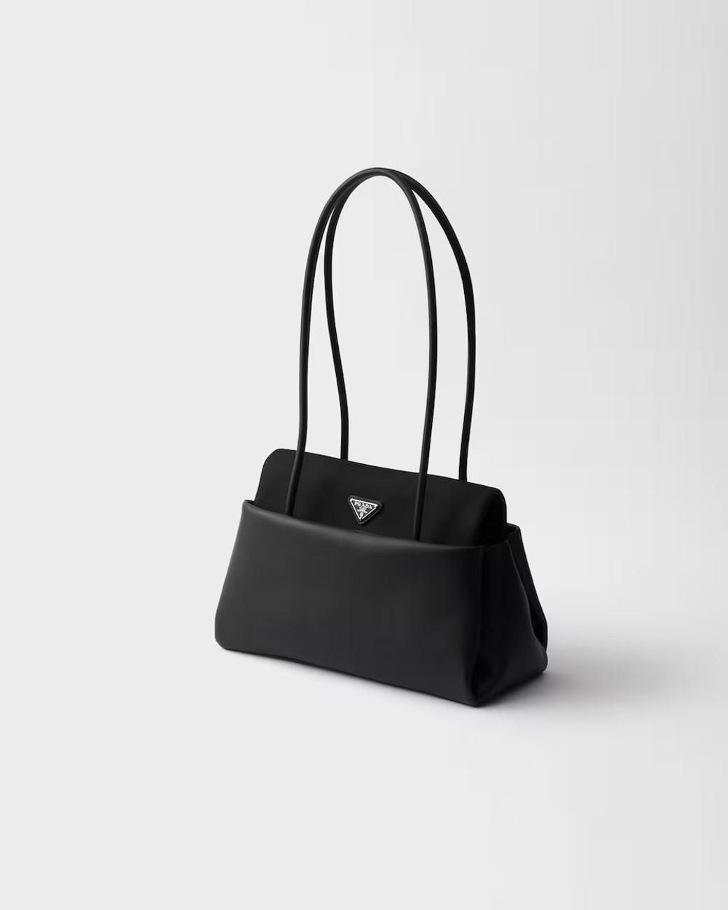 Prada Black Passage Medium Top Handle Bag
