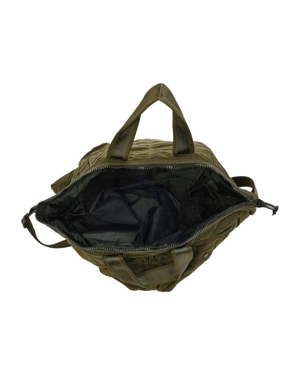 C P Company Blue Goggle Messenger Shoulder Bag for men