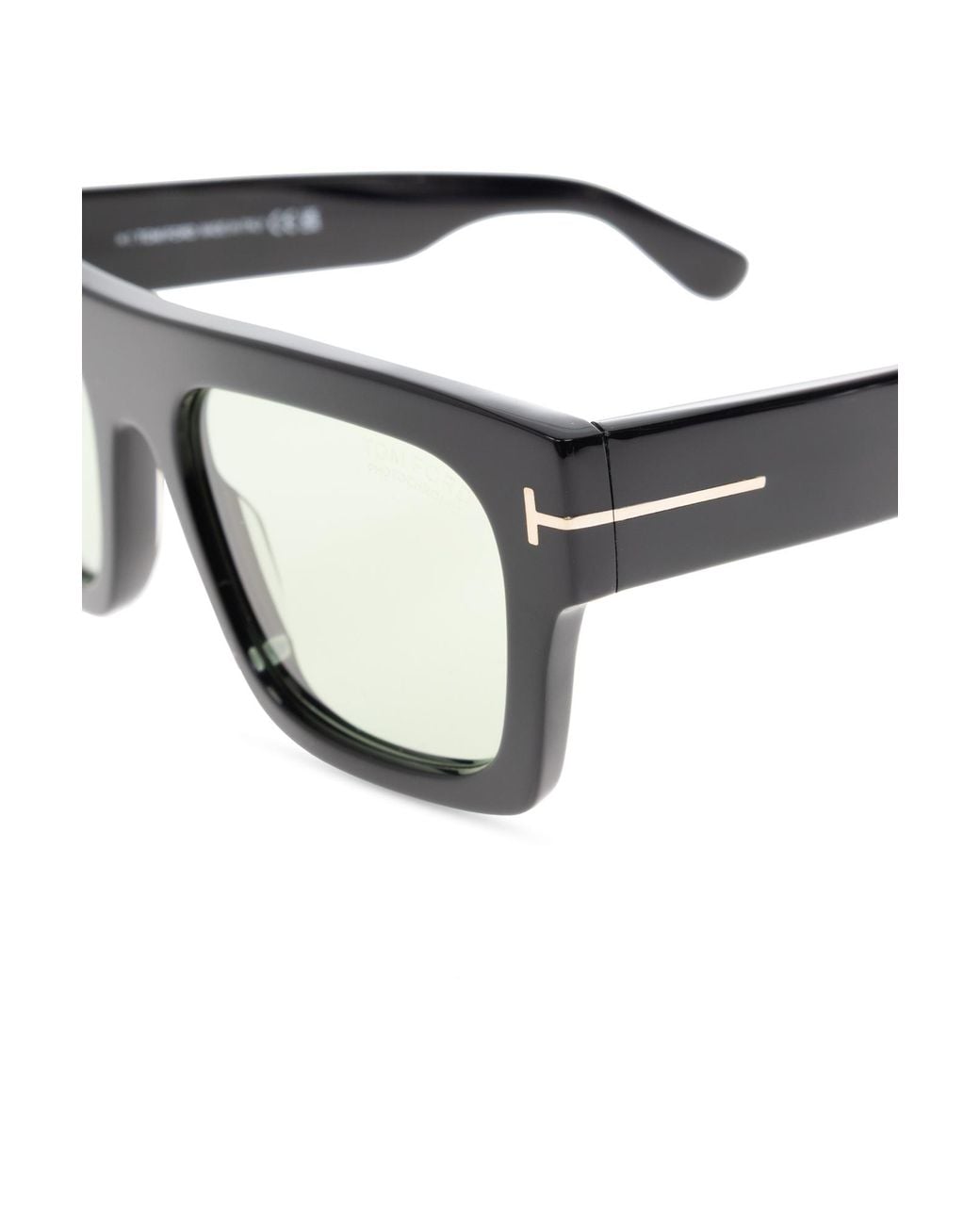Tom Ford White Logo Sunglasses for men