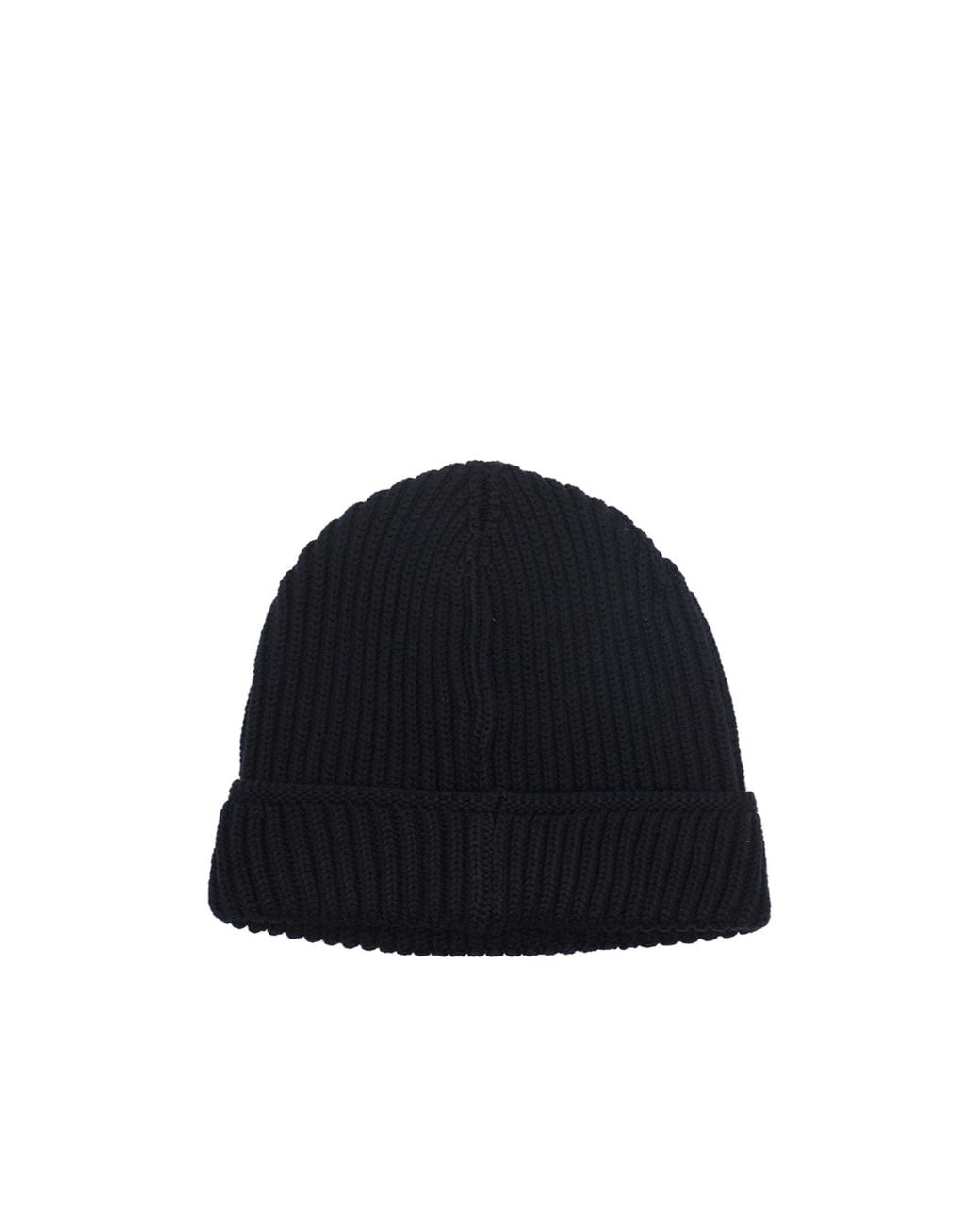 Premiata Blue Cuffed Knit Hat for men