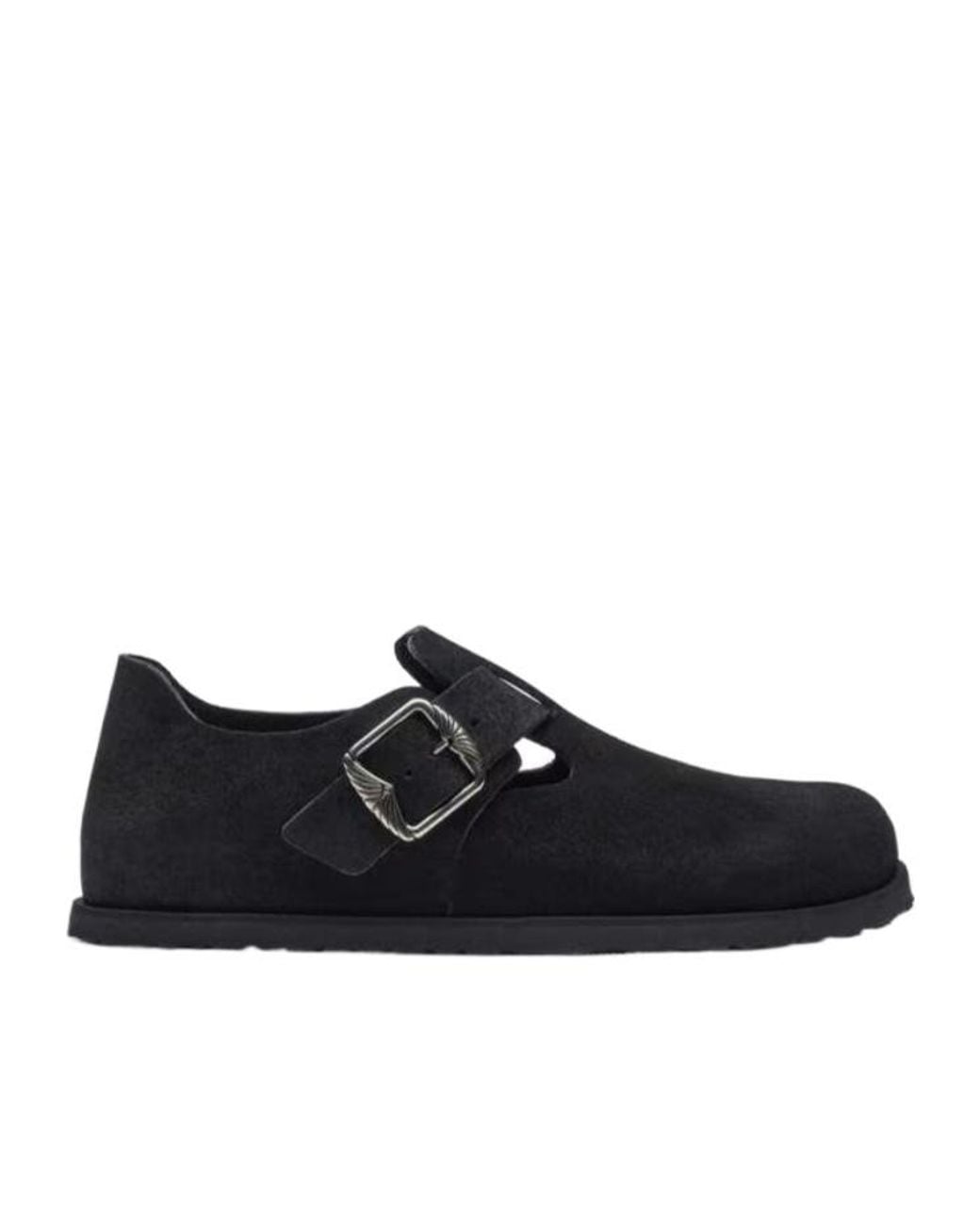 Birkenstock Black London Round-Toe Loafers for men