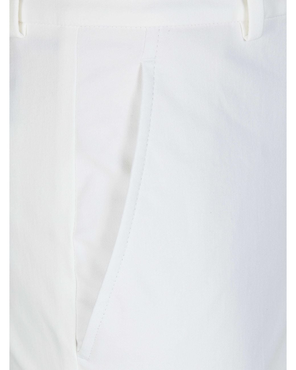 Incotex White Nevet Trousers
