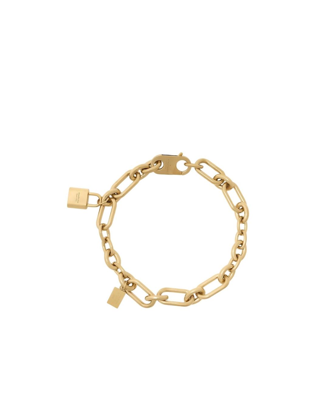 Acne Metallic Chain Necklace for men