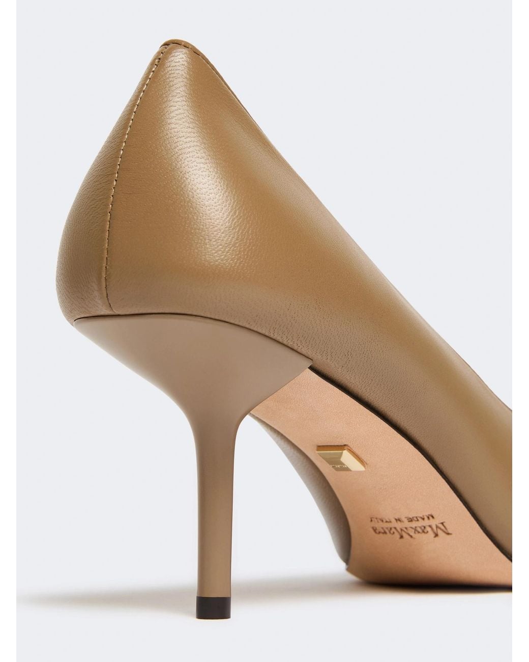 Max Mara Brown Pointed-Toe Pumps