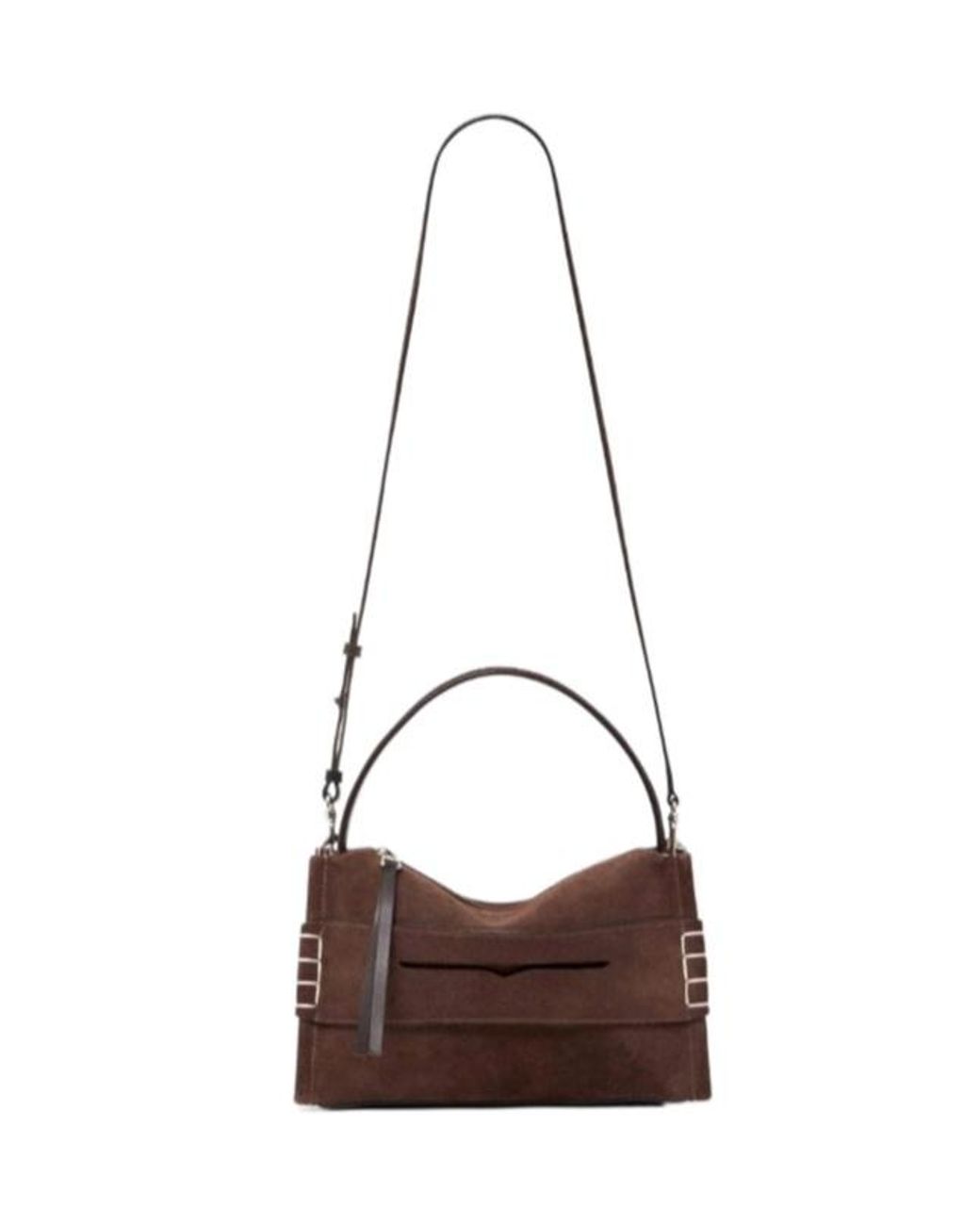J.W. Anderson Brown Jw Anderson Loafer Zip-Up Shoulder Bag for men