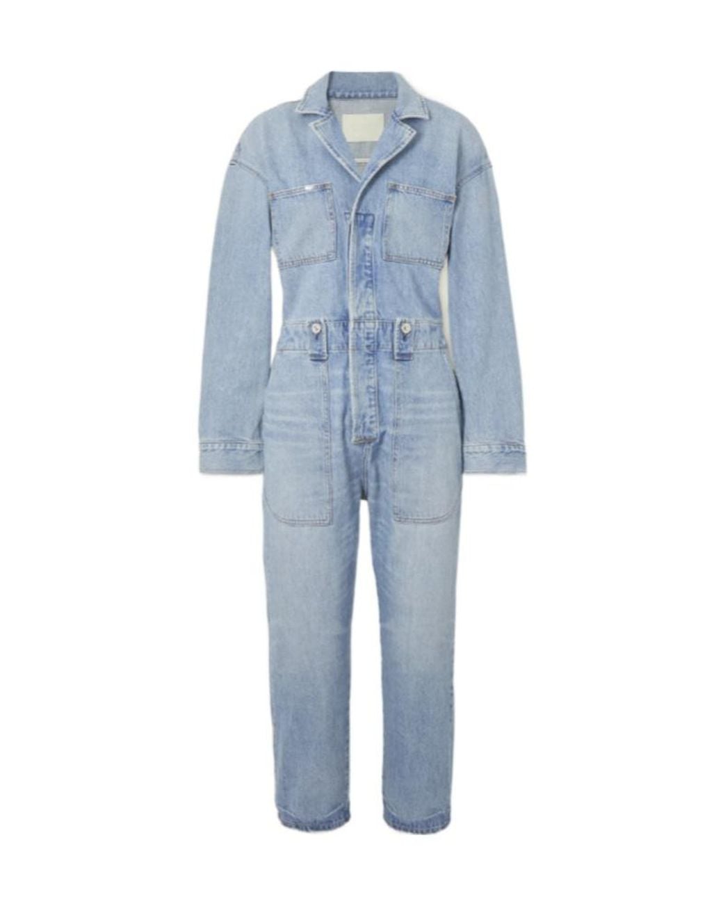 Citizens of Humanity Blue Amel Denim Jumpsuit