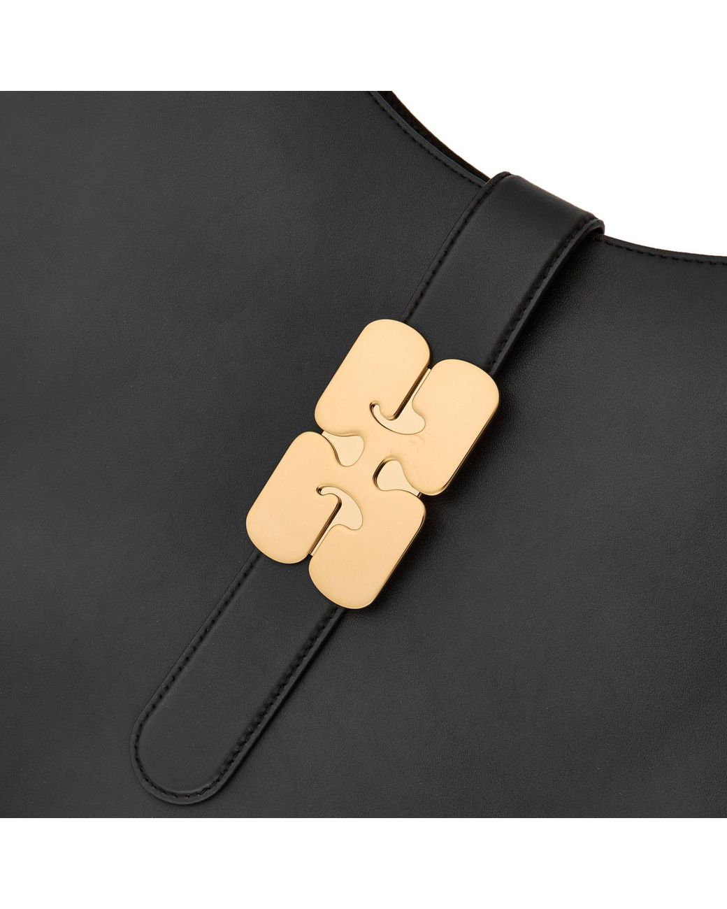 Ganni Black Simple Single-Shoulder Bag