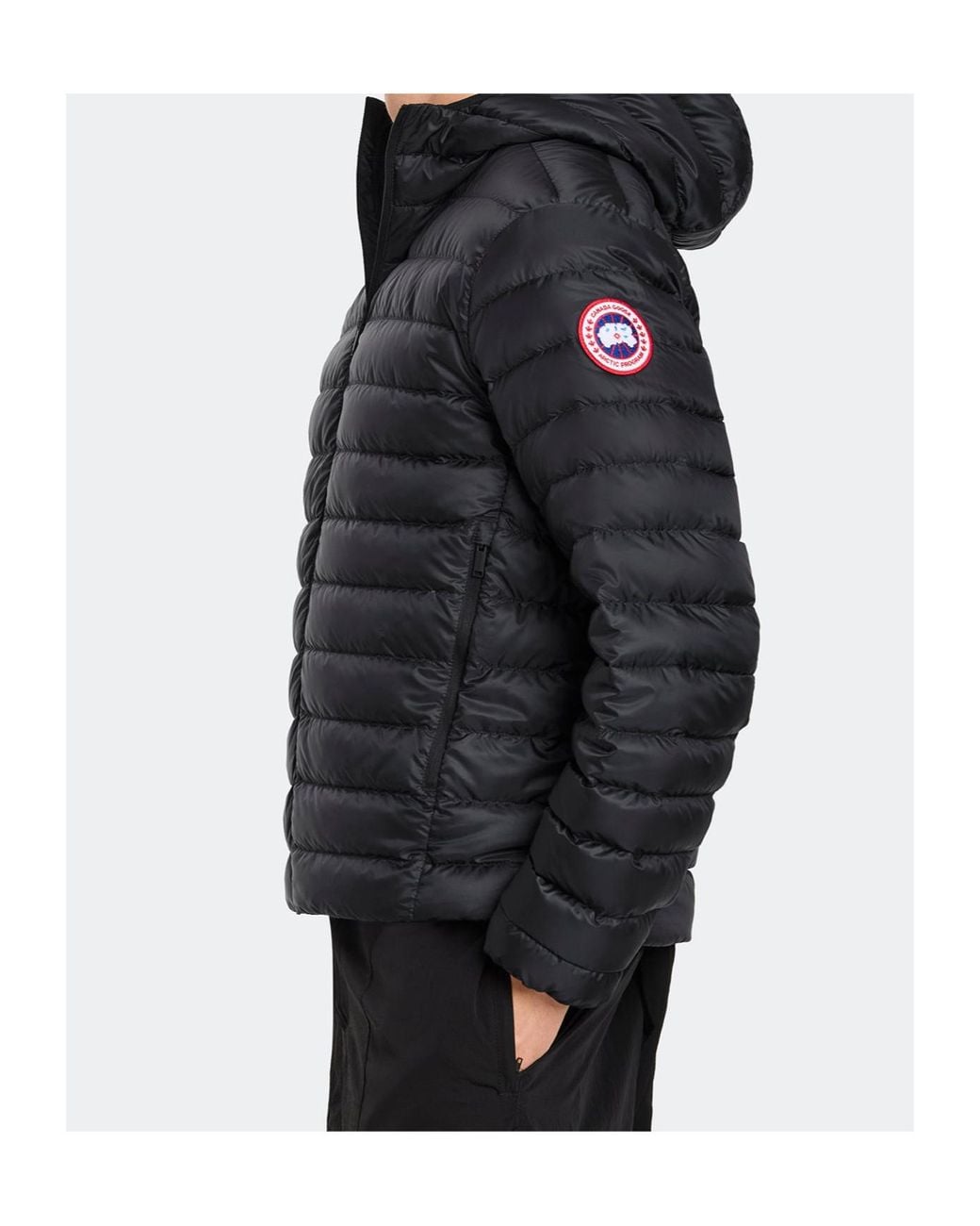 Canada Goose Black Stratus Hoodie for men