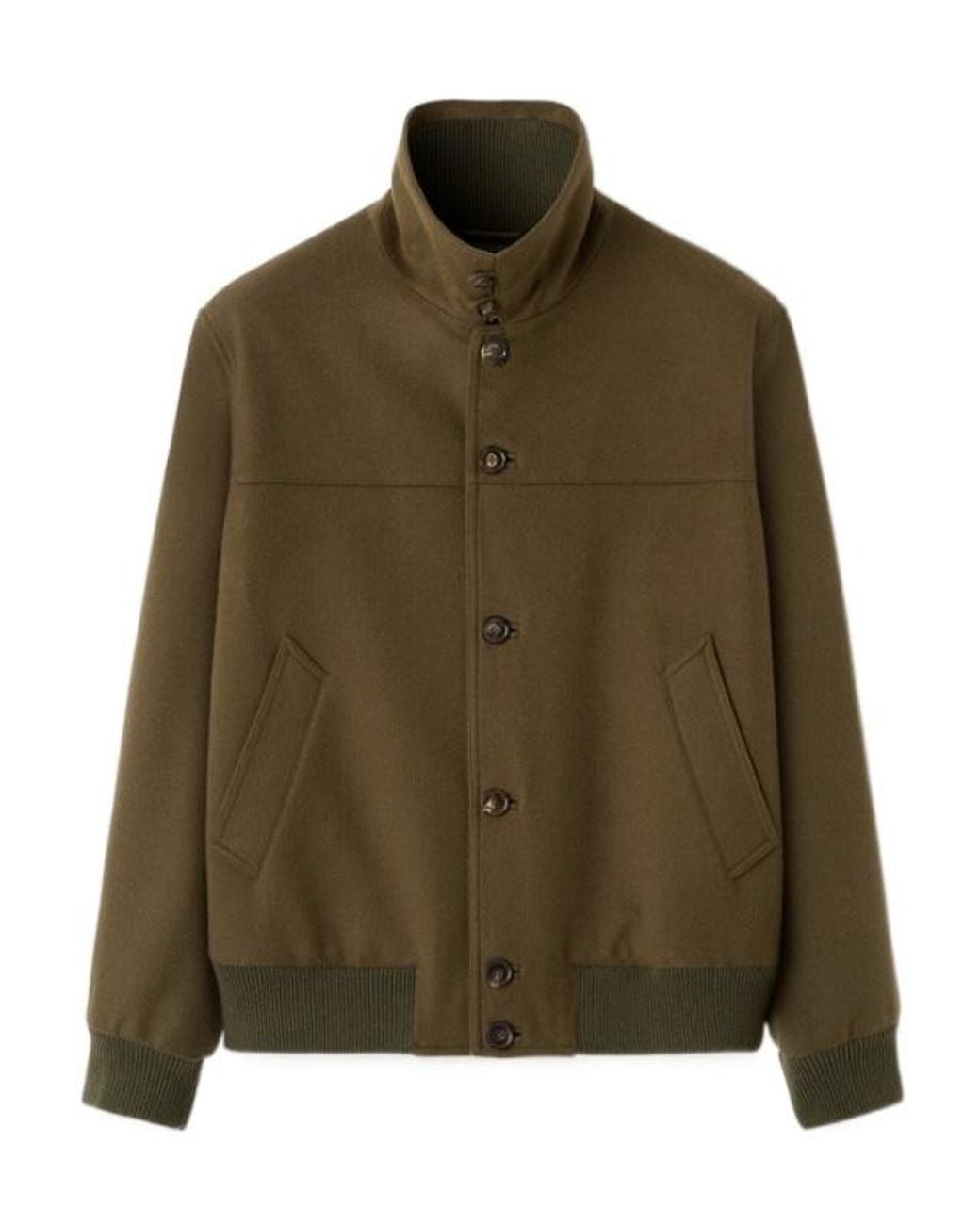 Loro Piana Green Maremma Bomber Jacket for men