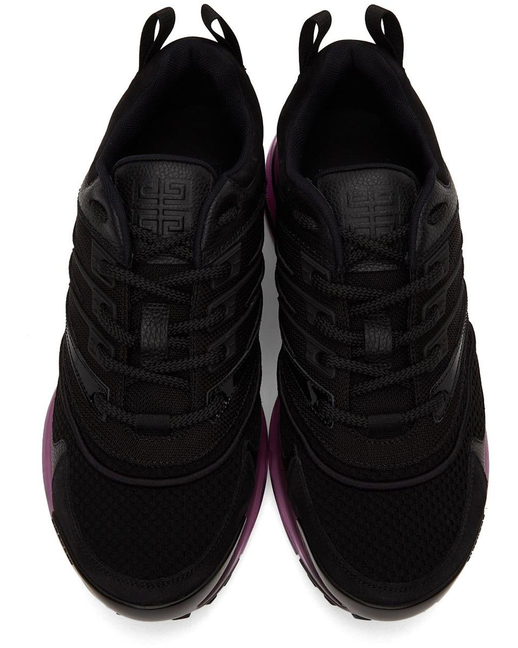 Givenchy Black Low-Top Leather Sneakers for men