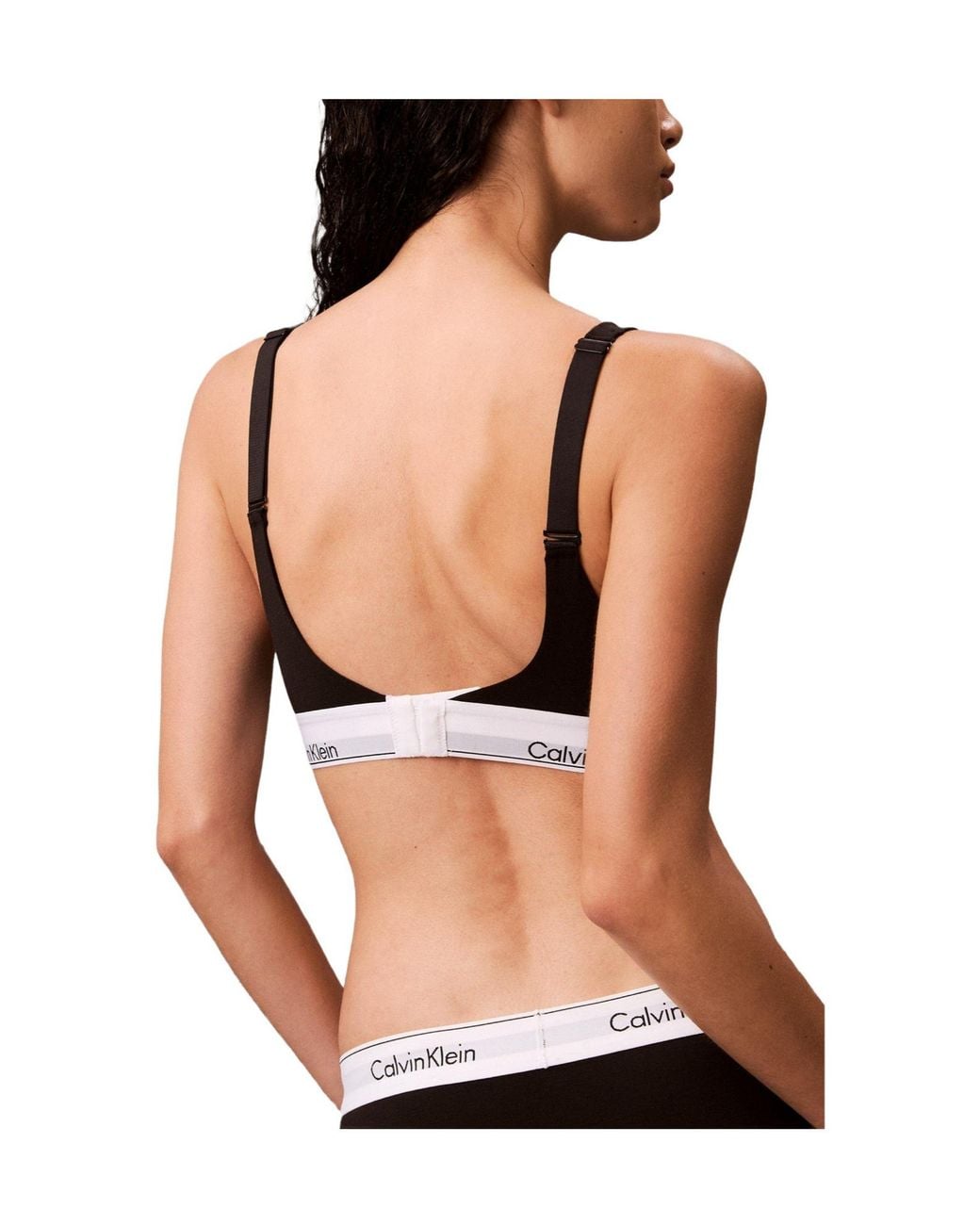 Calvin Klein White Solid Color Underwear