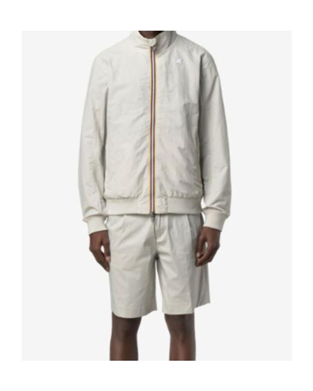 K-Way Gray Arsene Reversible Jacket for men