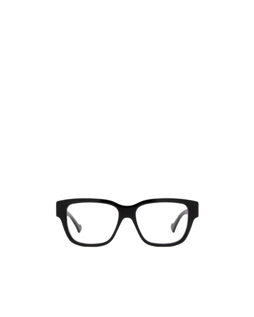 Gucci White Eyewear Rectangle Frame Glasses for men