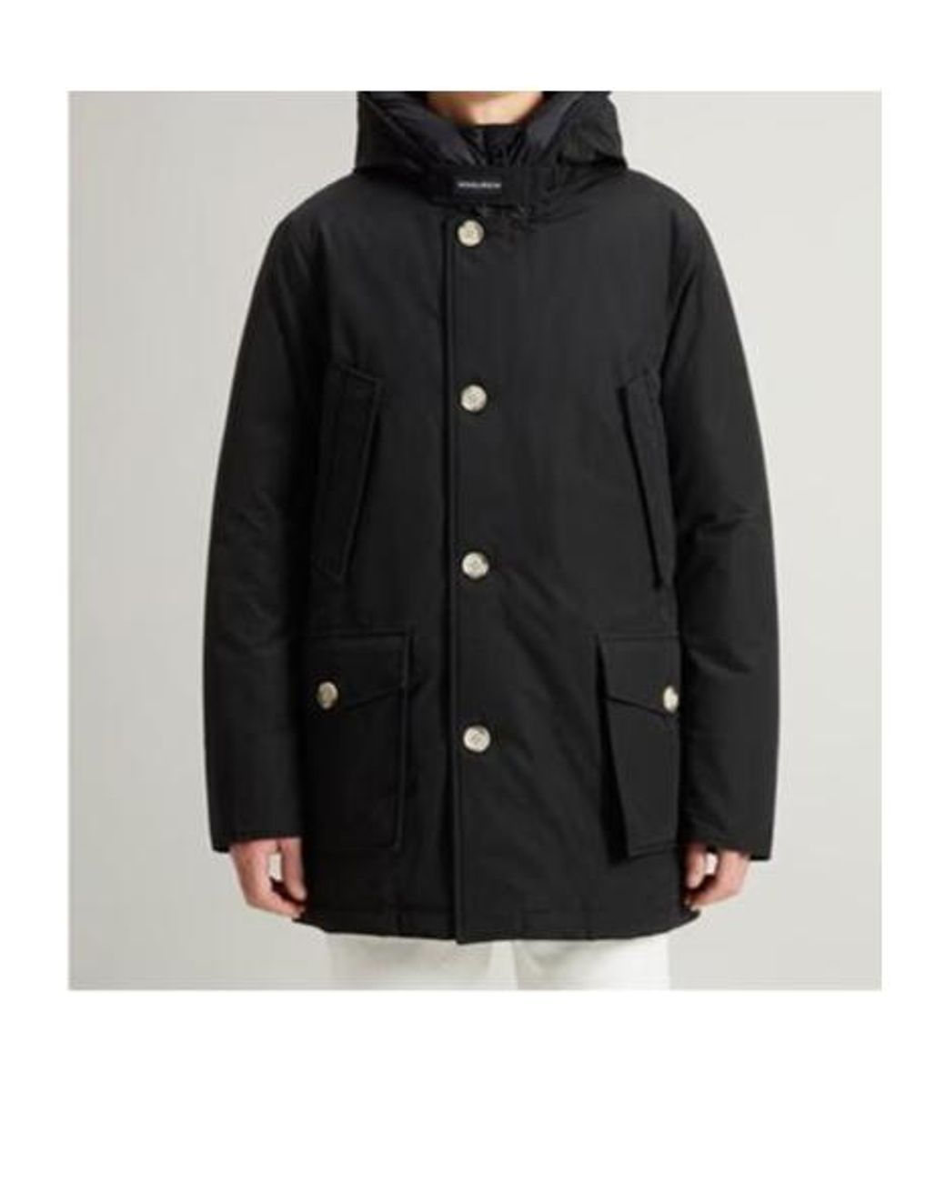 Woolrich Black Artic Parka Classic for men