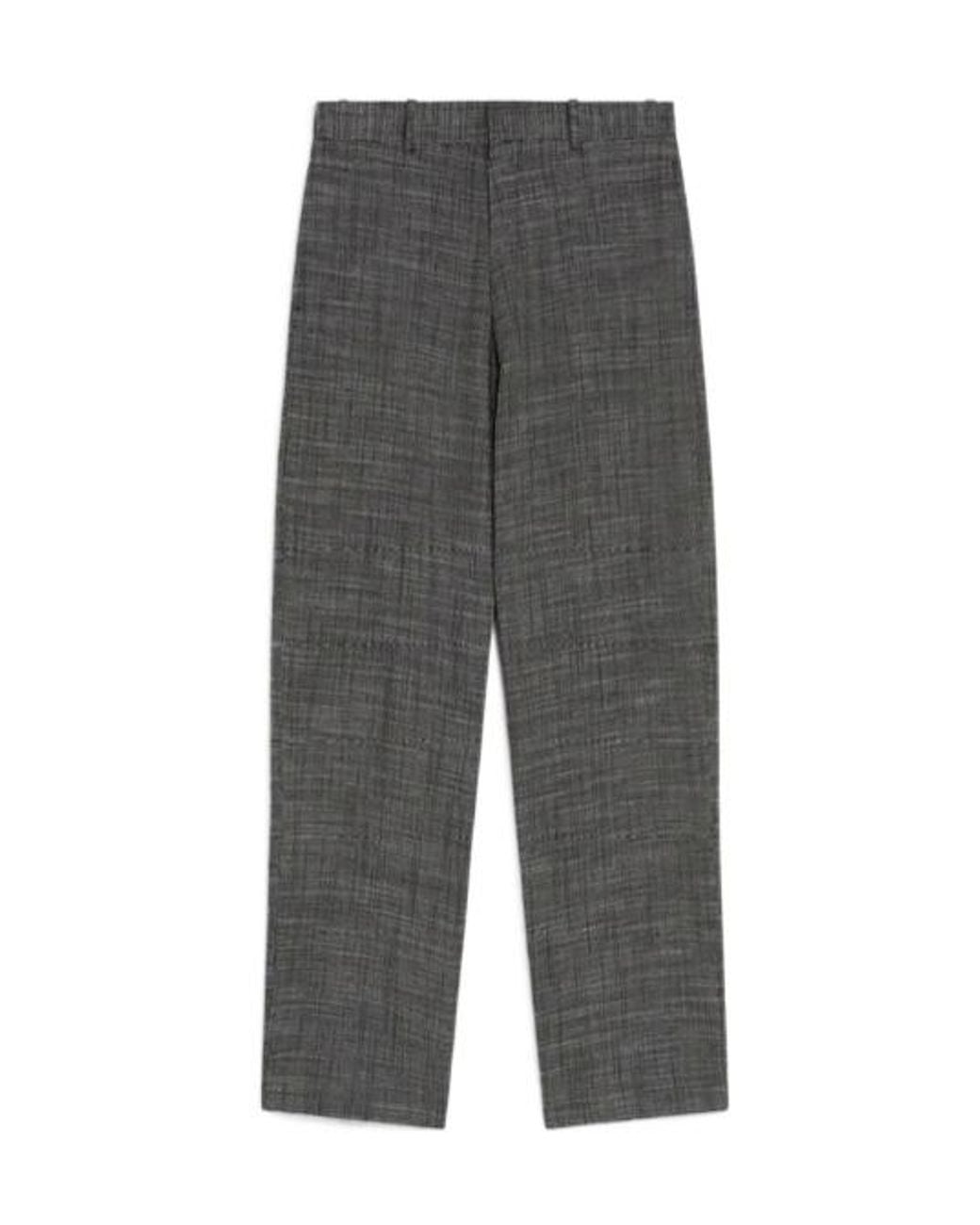 Phoebe Philo Gray Casual Pants With Belt Loops